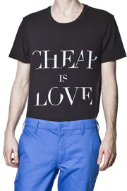  Bruce Tee Cheap Love Black